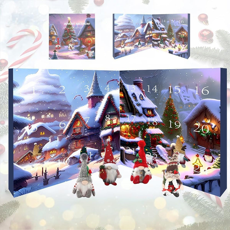 🎅2024 Christmas Gnome Advent Calendar EXTREMEFLASHDEALS